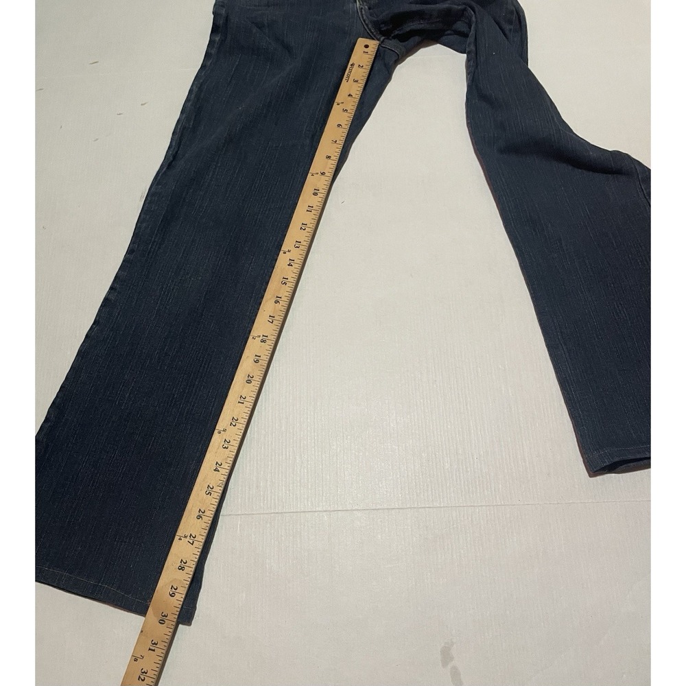 Vintage Y2K NYDJ Tummy Tuck Stretch Bootcut Jeans Size 4 X 30 Made in USA - Picture 5 of 8